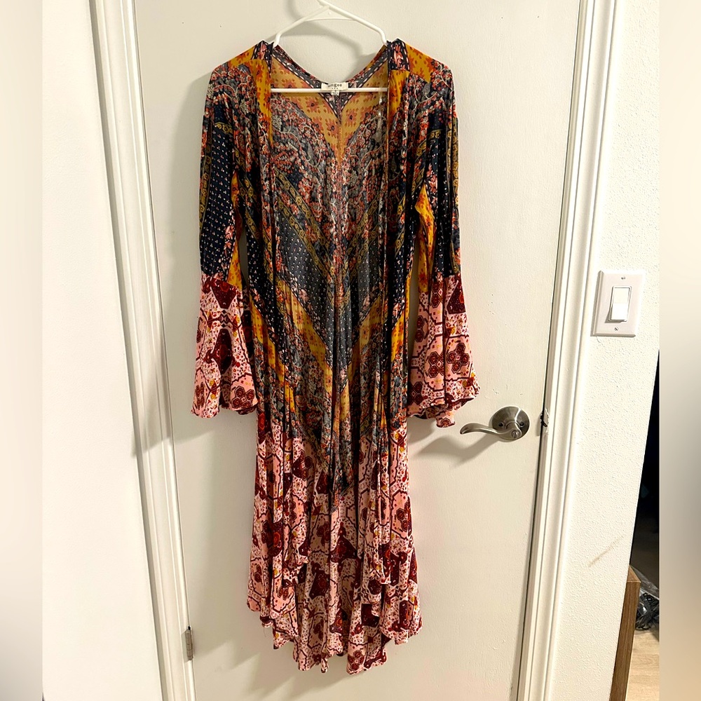 Umgee Boho Colorful Kimono - S